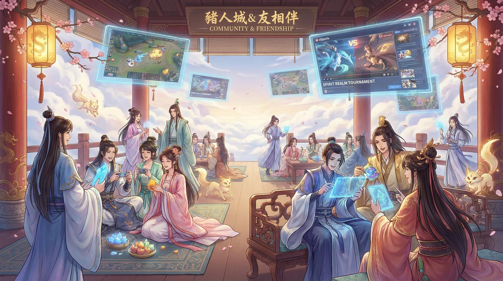 网红主播游戏社区